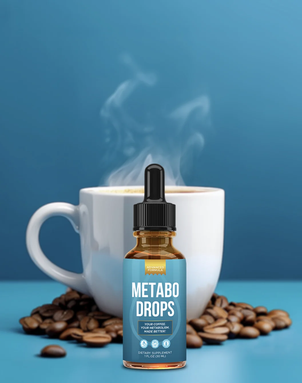 metabo drops - supplement- 1 bottle